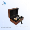 Customized logo display pillow wooden watch package box
